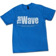 The Wave Short Sleeve T-Shirt - Bright Blue